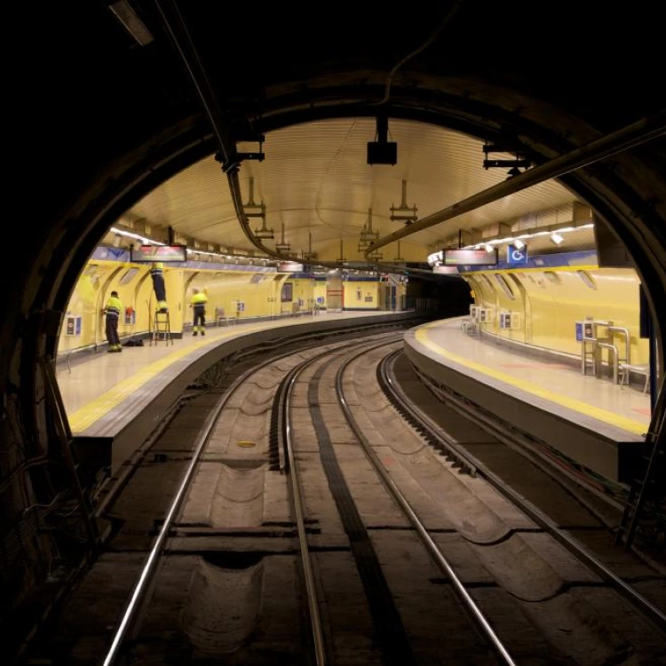 Imagen relacionada de mantenimiento metro madrid