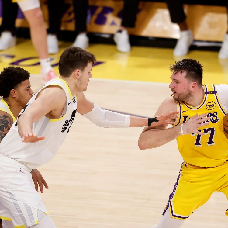 Imagen relacionada de luka doncic presentacion lakers