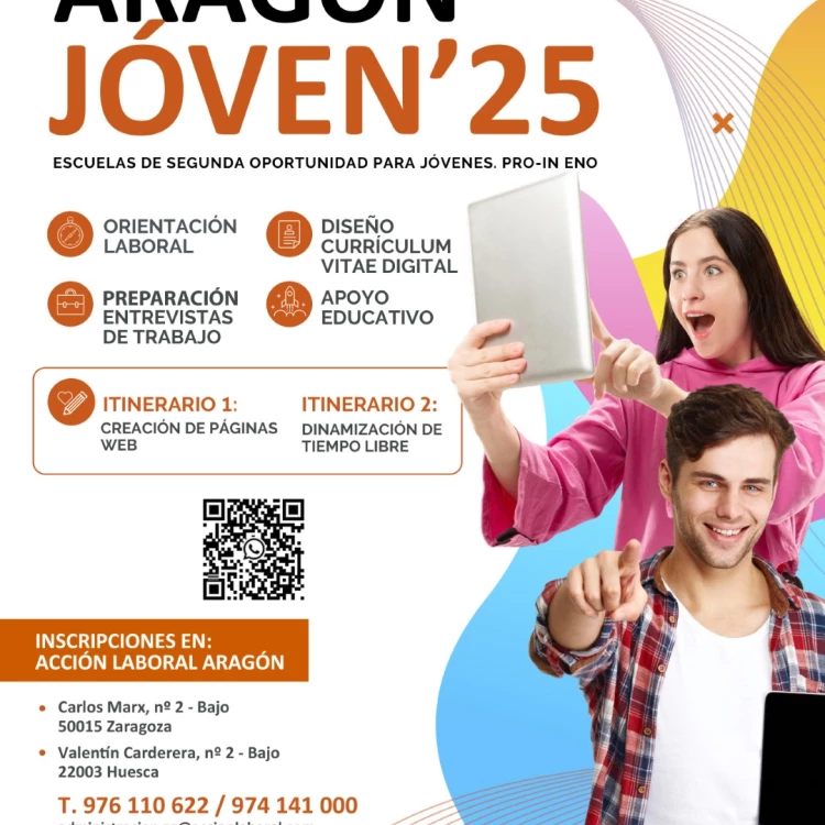 Imagen relacionada de aragon joven 25 apoyo empleo