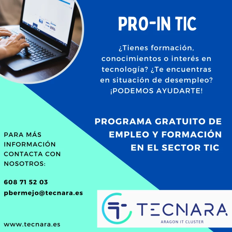 Imagen relacionada de programa gratuito jovenes tic aragon