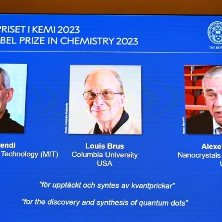 Imagen relacionada de premio nobel de quimica puntos cuanticos