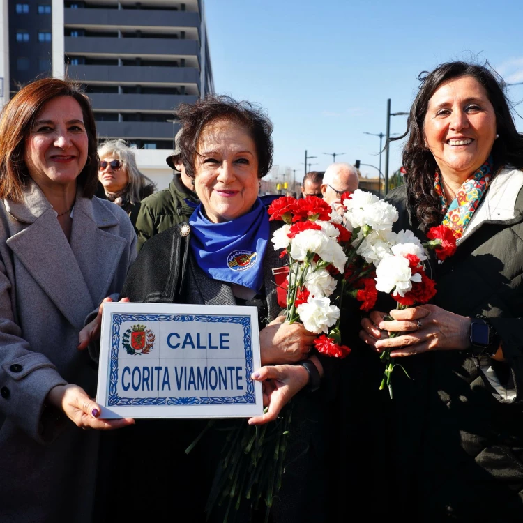 Imagen relacionada de corita viamonte inaugura calle zaragoza