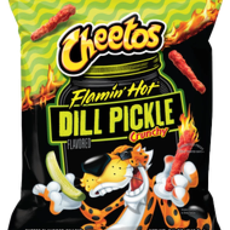 Imagen relacionada de cheetos lanza sabor pickles