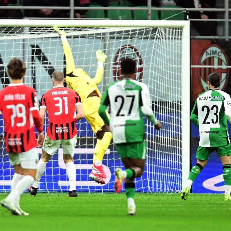 Imagen relacionada de feyenoord sorprende al milan champions league