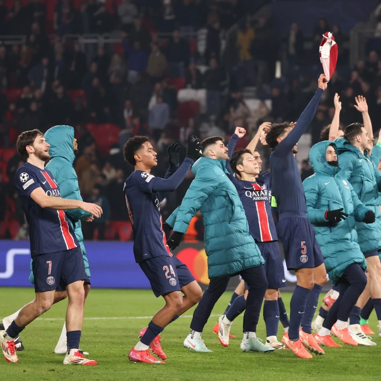 Imagen relacionada de psg goleada champions