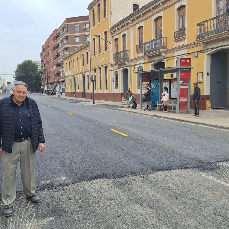 Imagen relacionada de obras asfaltado avenida real madrid la torre