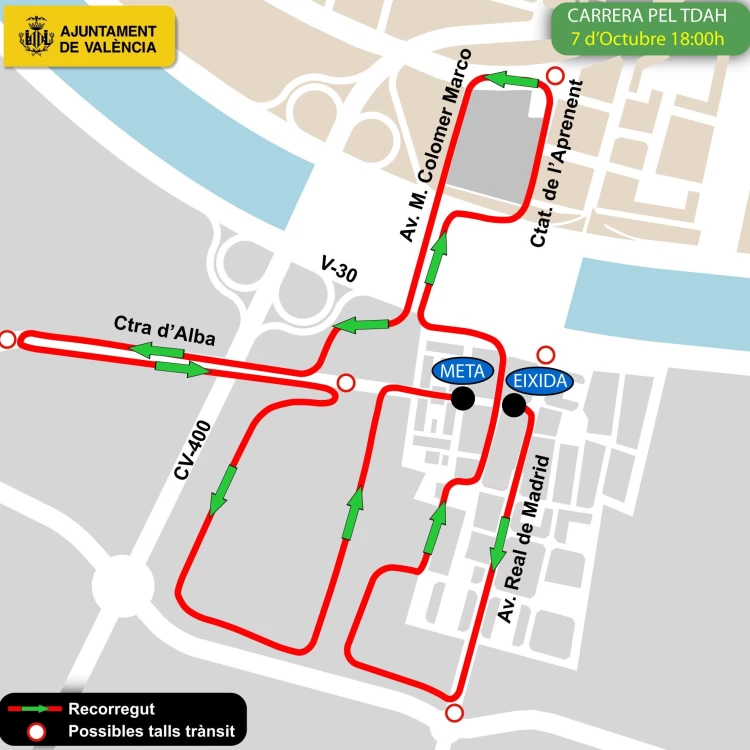 Imagen relacionada de iv carrera tdah valencia