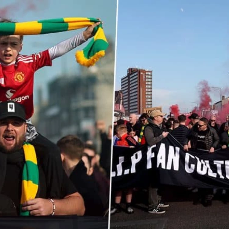 Imagen relacionada de crisis manchester united indignacion aficionados