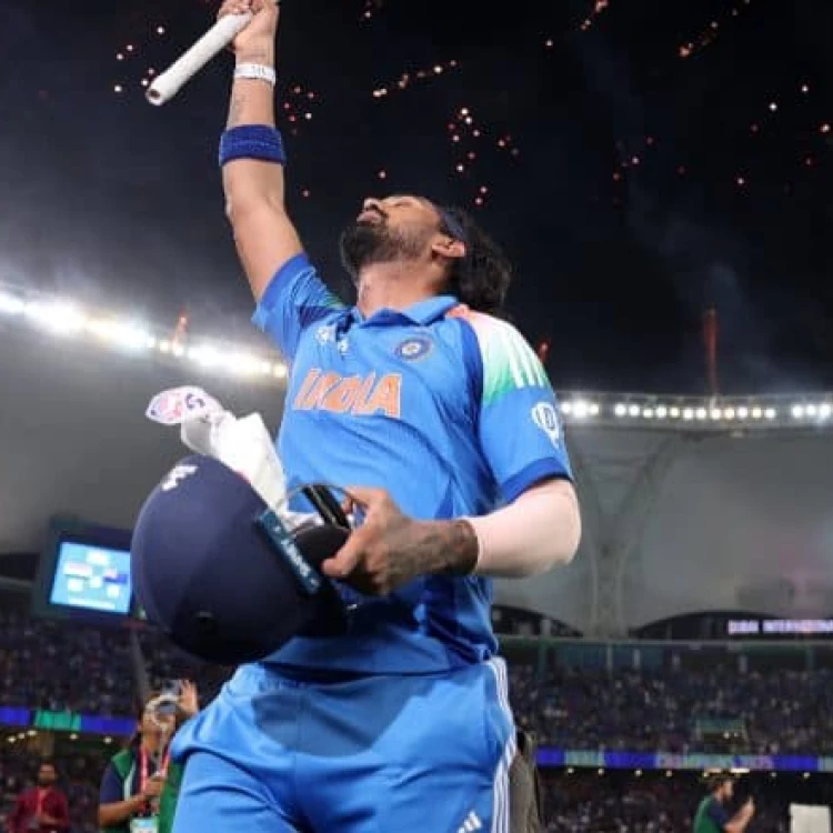 Imagen relacionada de la redencion de kl rahul en la champions trophy 2025