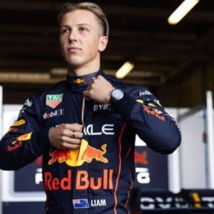 Imagen relacionada de liam lawson desafio max verstappen