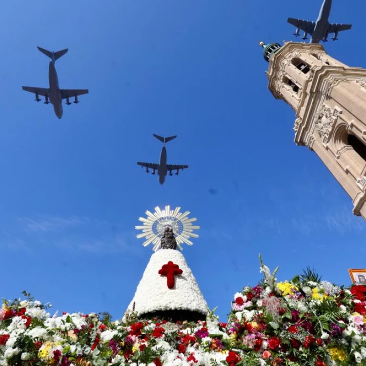 Imagen relacionada de ofrenda de flores zaragoza acto popular