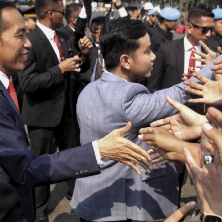 Imagen relacionada de hijo presidente joko widodo indonesia luz verde postularse vicepresidente