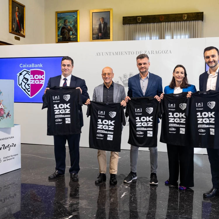 Imagen relacionada de gran fiesta atletismo popular zaragoza xvi caixabank 10k zaragoza corte ingles