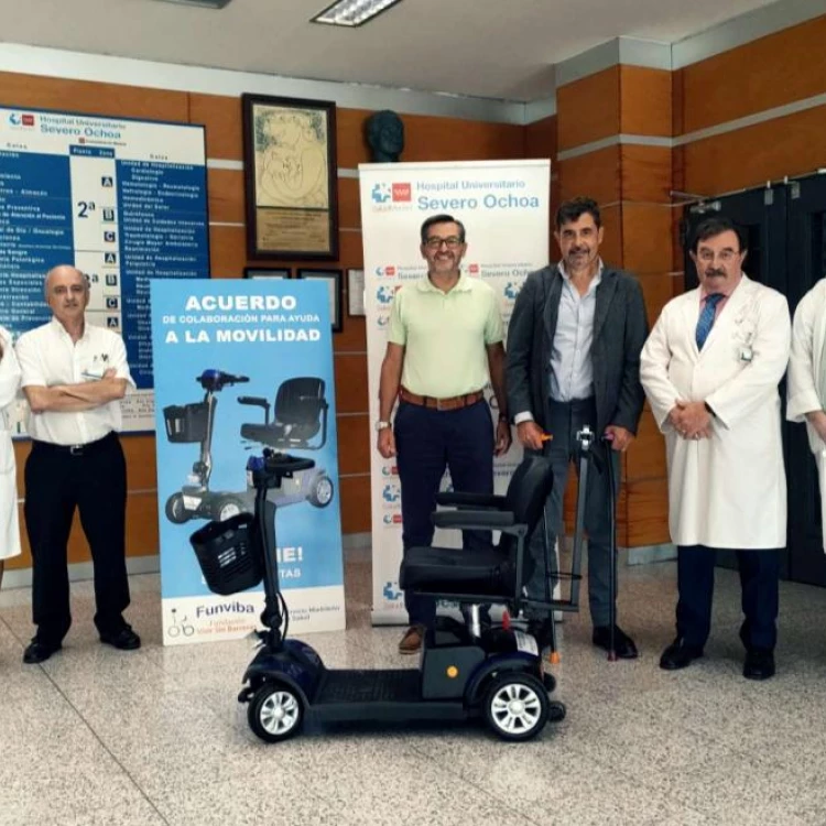 Imagen relacionada de implementan scooter hospital severo ochoa madrid