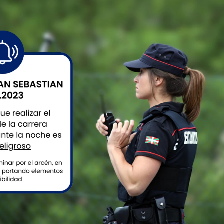 Imagen relacionada de precaucion ante la peligrosa costumbre de transitar sin seguridad por la behobia san sebastian