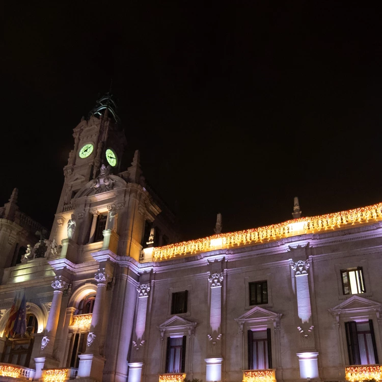 Imagen relacionada de nuevas luces led iluminaran navidad valencia