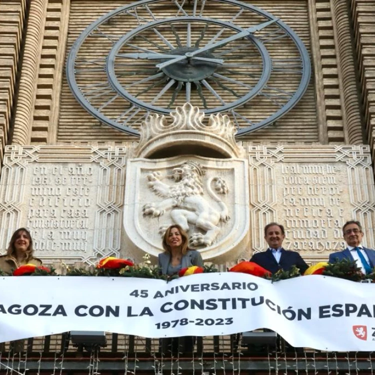 Imagen relacionada de conmemoracion 45 anos constitucion zaragoza