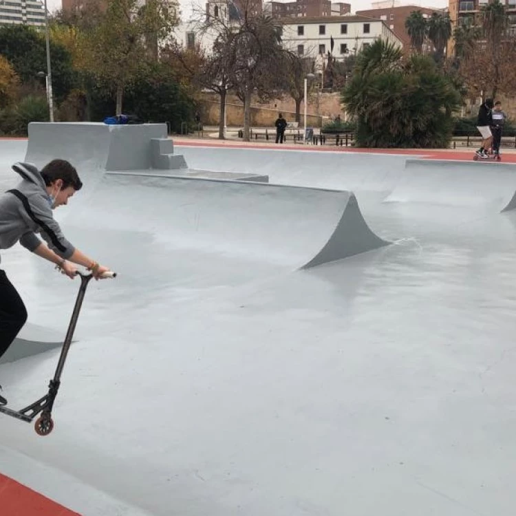 Imagen relacionada de remodelacion skatepark gulliver valencia ignacio echeverria