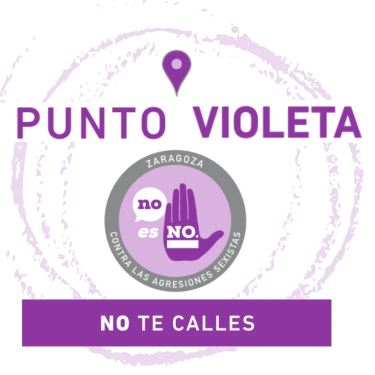 Imagen relacionada de puntos violeta zaragoza cotillon nochevieja