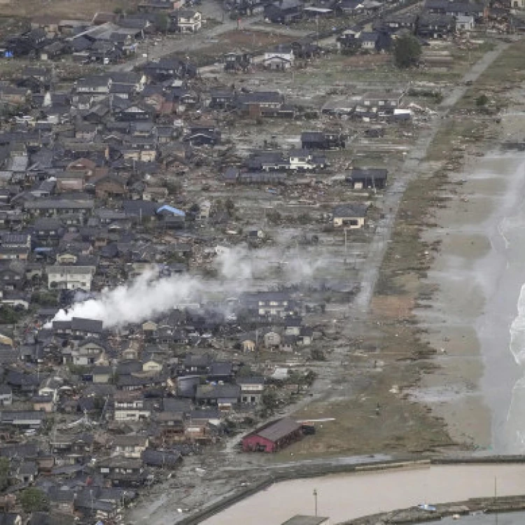 Imagen relacionada de terremoto japon al menos 55 muertos