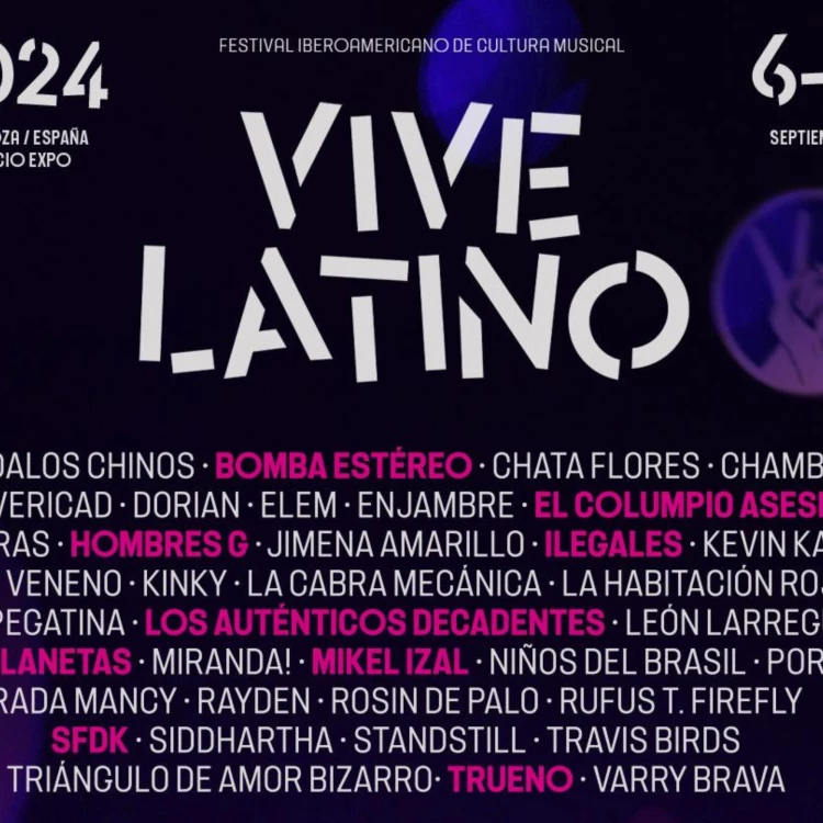 Imagen relacionada de vive latino espana tercera edicion festival iberoamericano musica zaragoza