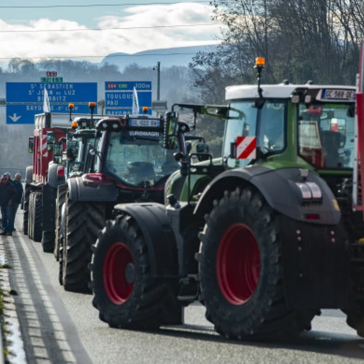 Imagen relacionada de tragedia protesta agraria francia