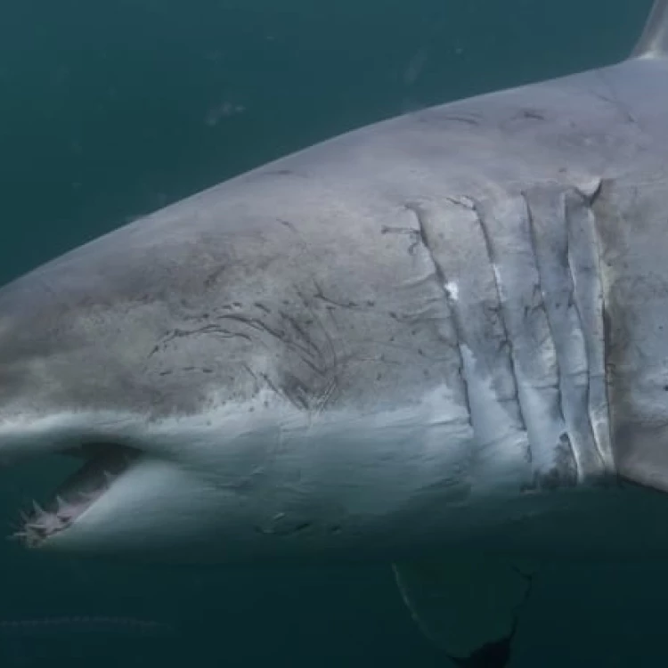 Imagen relacionada de avistamiento tiburones blancos canada