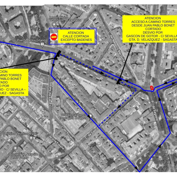 Imagen relacionada de obras mejora zaragoza movilidad calles