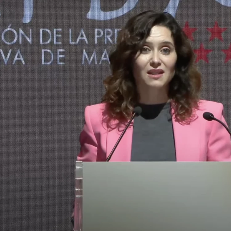 Imagen relacionada de isabel diaz ayuso destaca madrid region moderna alegre