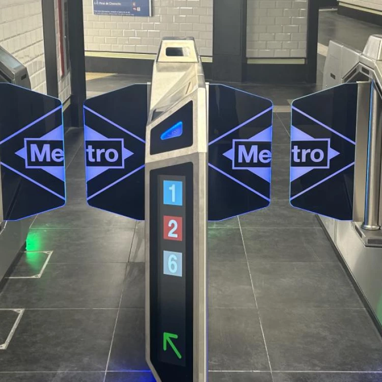 Imagen relacionada de comunidad madrid tornos inteligentes metro