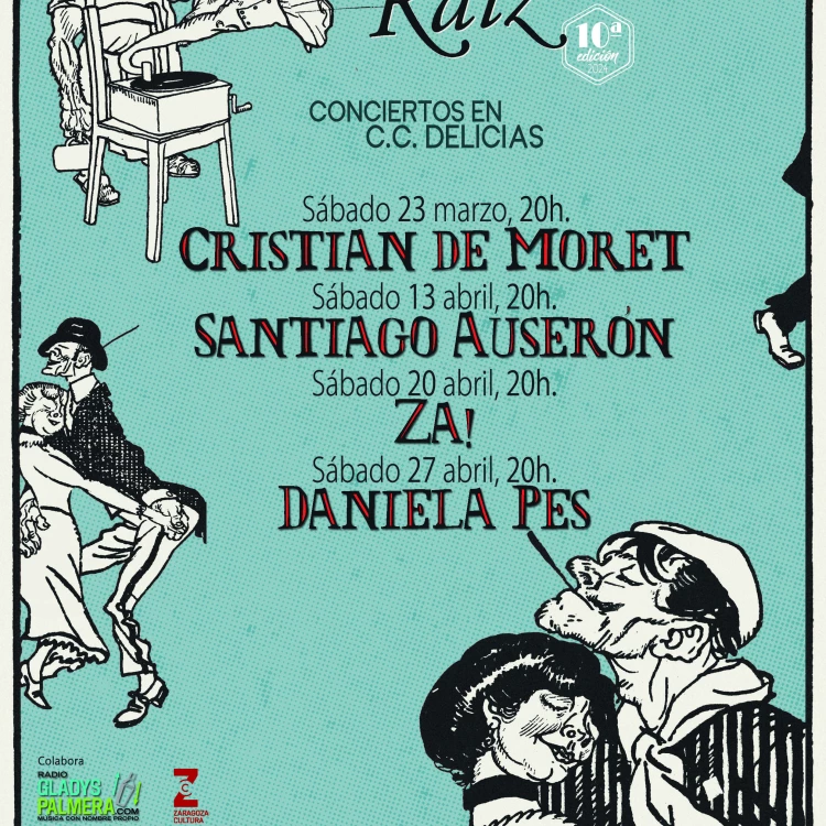 Imagen relacionada de nuevo ciclo de la raiz en zaragoza conciertos de destacados artistas