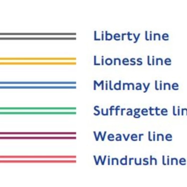 Imagen relacionada de mapa metro londres renovacion lineas tematicas