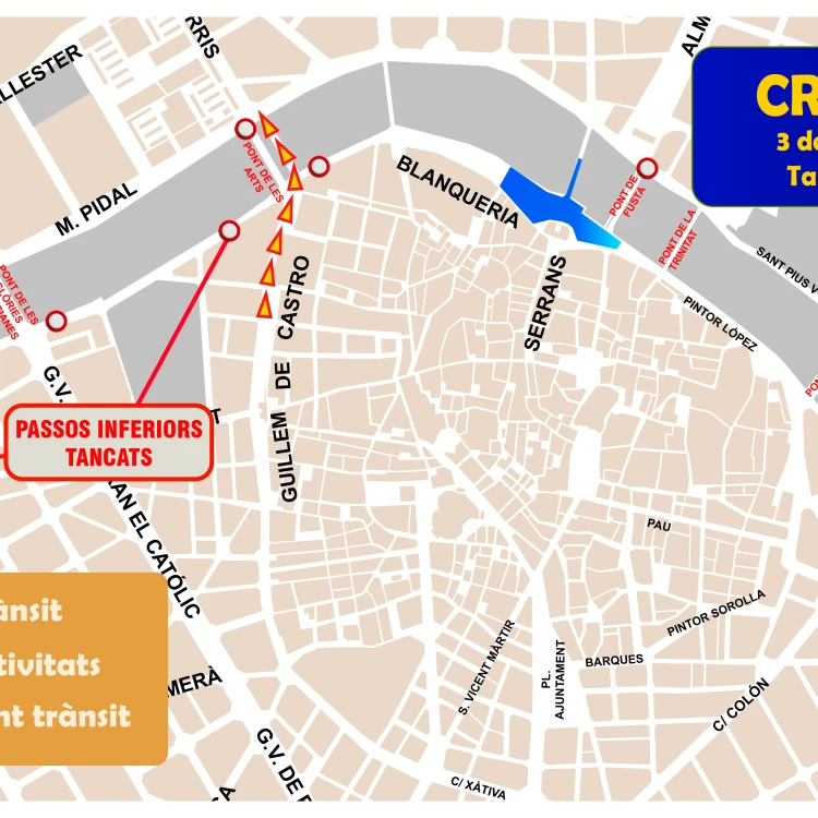 Imagen relacionada de dispositivo trafico crida valencia