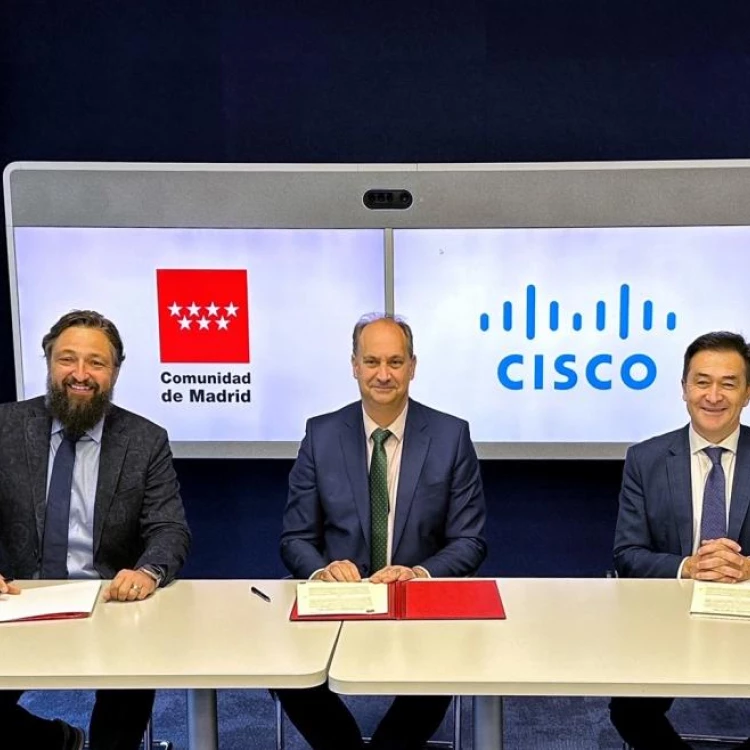 Imagen relacionada de la comunidad de madrid y cisco firman acuerdo para reforzar la ciberseguridad