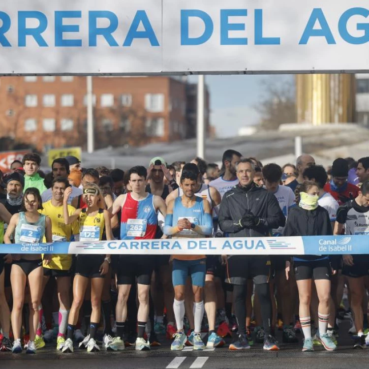 Imagen relacionada de exito de participacion carrera agua madrid