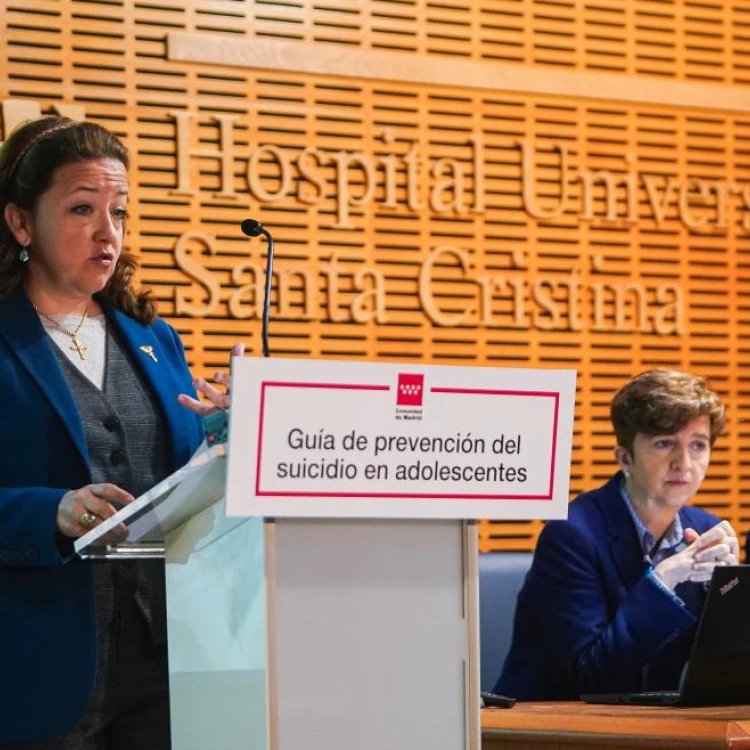 Imagen relacionada de la comunidad de madrid presenta guia de prevencion del suicidio en adolescentes