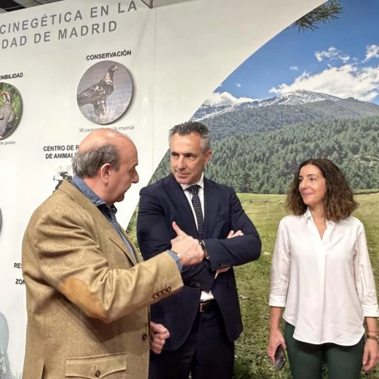 Imagen relacionada de la comunidad de madrid presente en la feria cinegetica