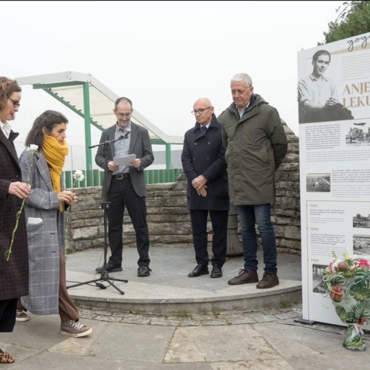 Imagen relacionada de homenaje a anjel lekuona en busturia