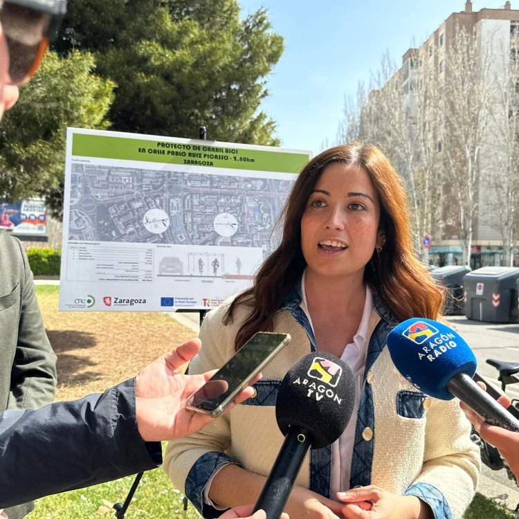 Imagen relacionada de inaugurado nuevo carril bici zaragoza