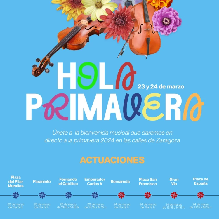 Imagen relacionada de zaragoza viste primavera musica clasica actividades culturales