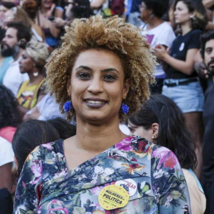 Imagen relacionada de detenidos dos hombres por la orden de asesinar a marielle franco en brasil