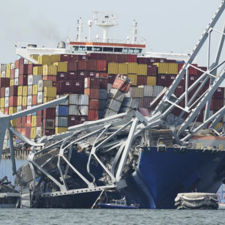 Imagen relacionada de puente en baltimore destruido tras colision de barco investigadores revelan que no estaba preparado para impacto