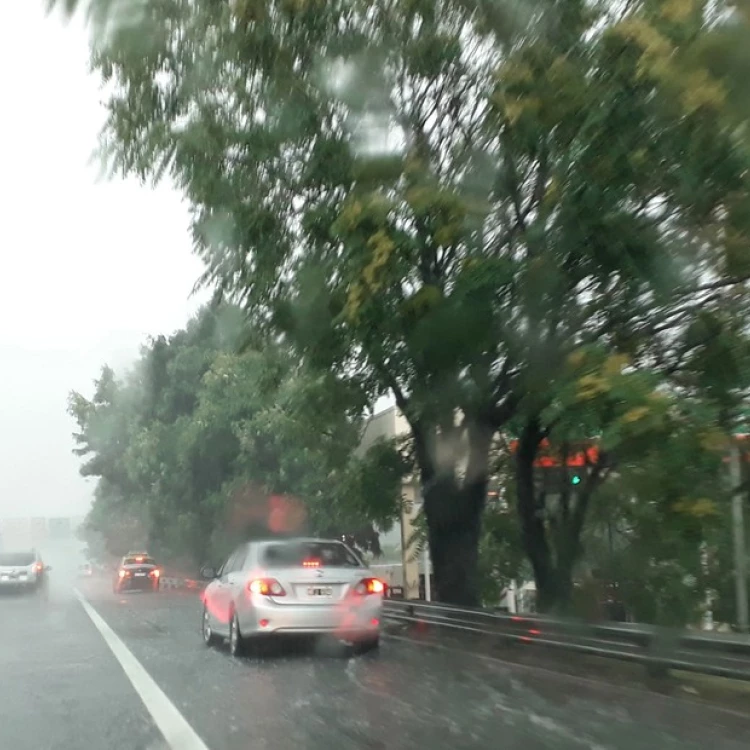 Imagen relacionada de encender luces emergencia lluvia niebla