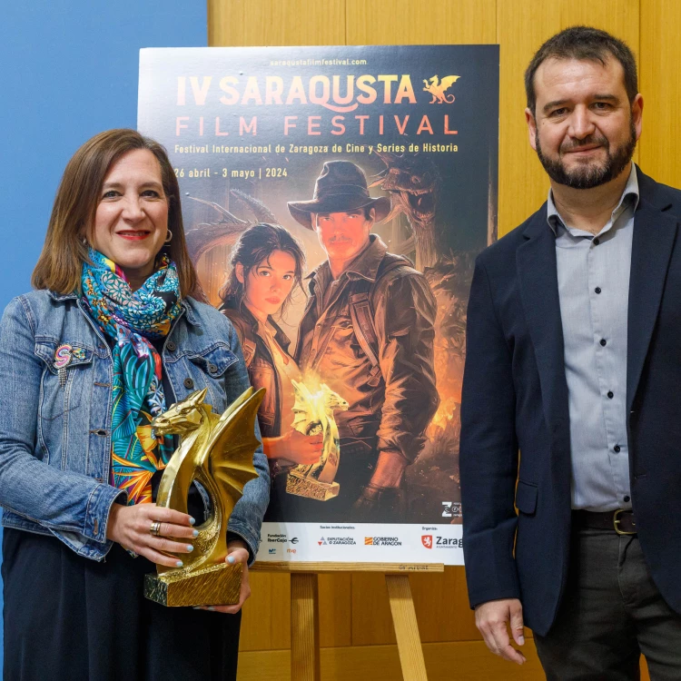 Imagen relacionada de isabel ordaz galardonada festival cine saraqusta 2024 zaragoza