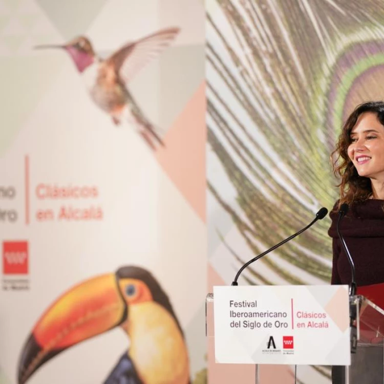 Imagen relacionada de isabel diaz ayuso presenta la xxiii edicion del festival iberoamericano del siglo de oro en madrid