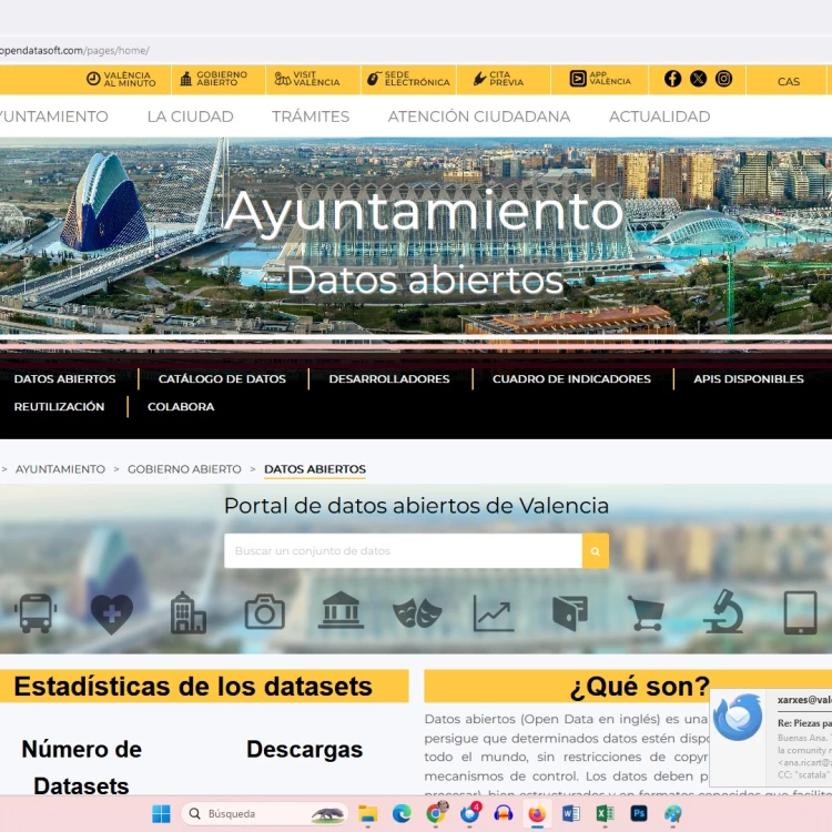 Imagen relacionada de ayuntamiento valencia portal datos abiertos jovenes