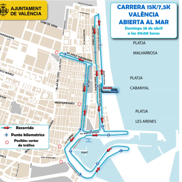 Imagen relacionada de valencia acoge la carrera valencia abierta al mar este fin de semana