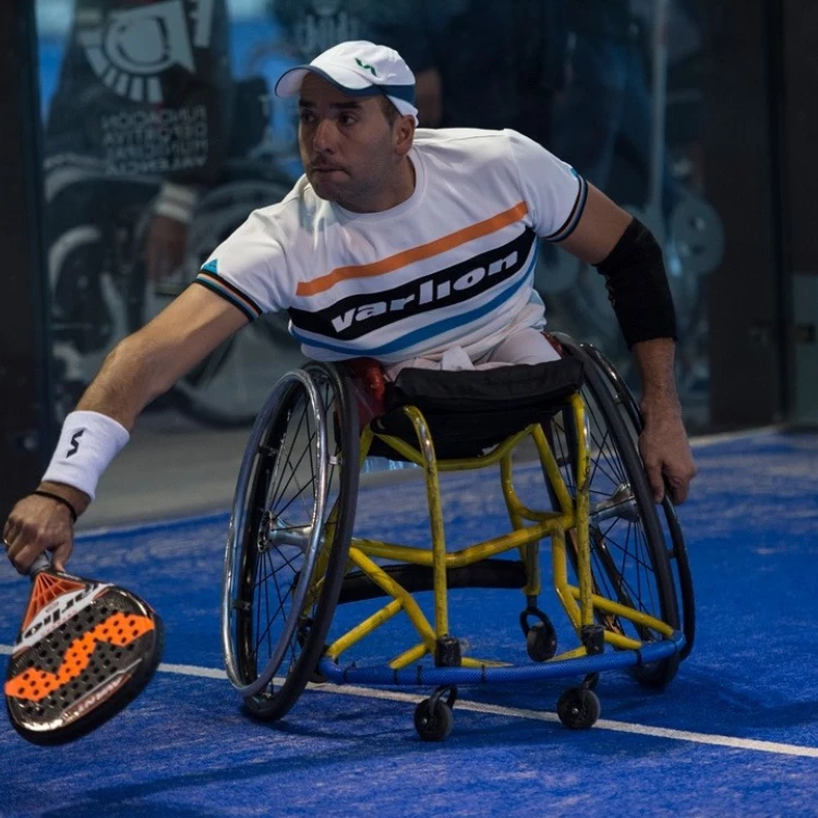 Imagen relacionada de valencia acoge i master nacional de padel en silla de ruedas