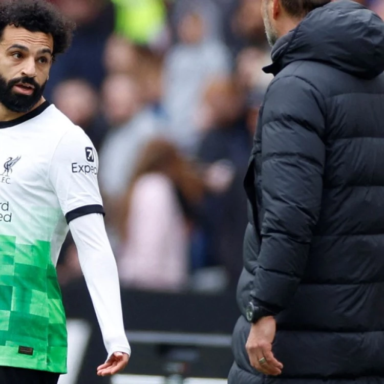 Imagen relacionada de crisis en liverpool salah y klopp tienen fuerte cruce en publico