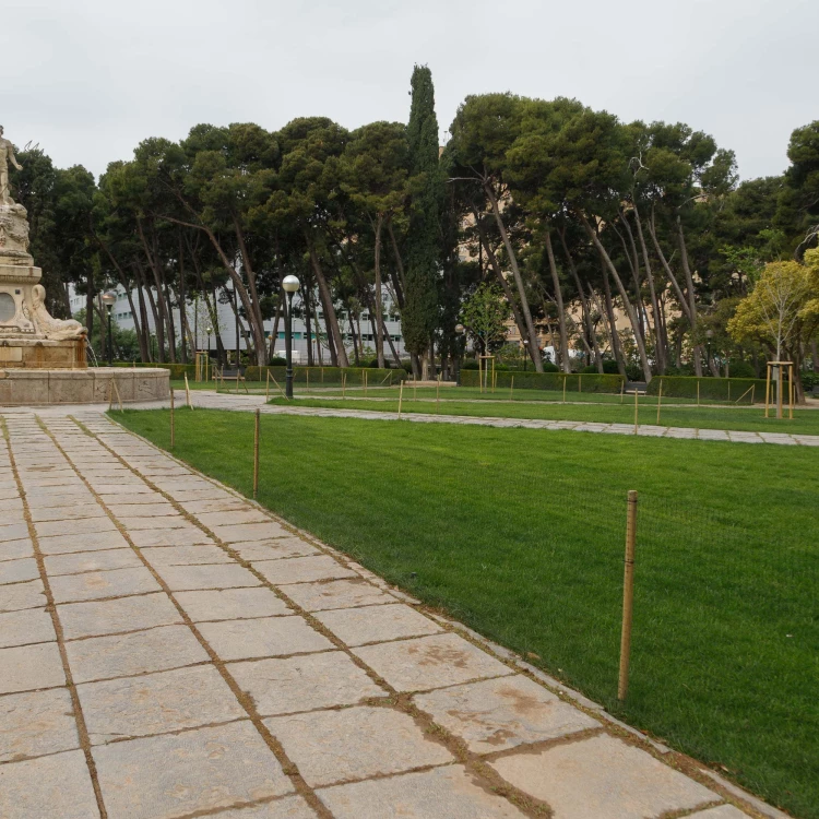 Imagen relacionada de finalizan obras renovacion plaza princesa parque grande jose antonio labordeta zaragoza